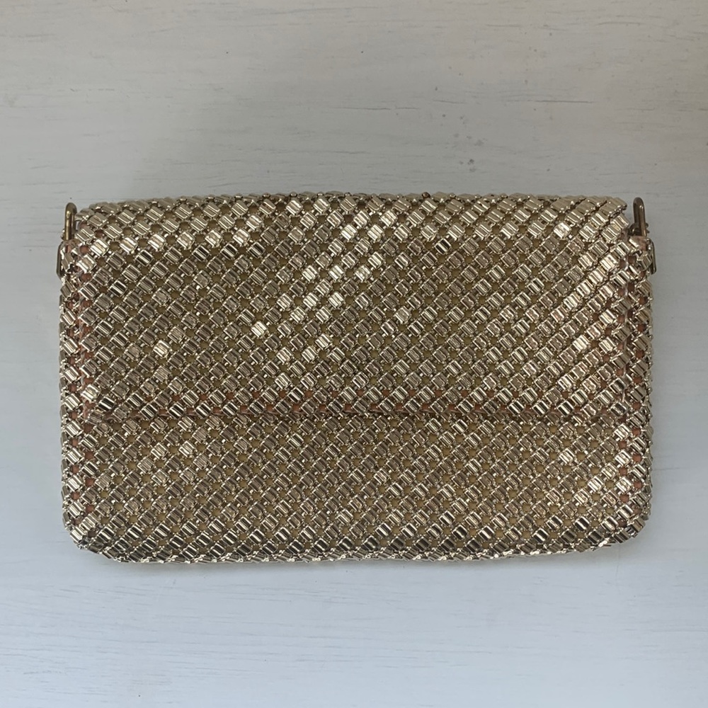 Vintage gold handbag